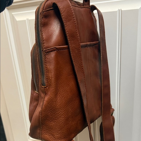 American Leather Co. Tan Backpack - Picture 5 of 6